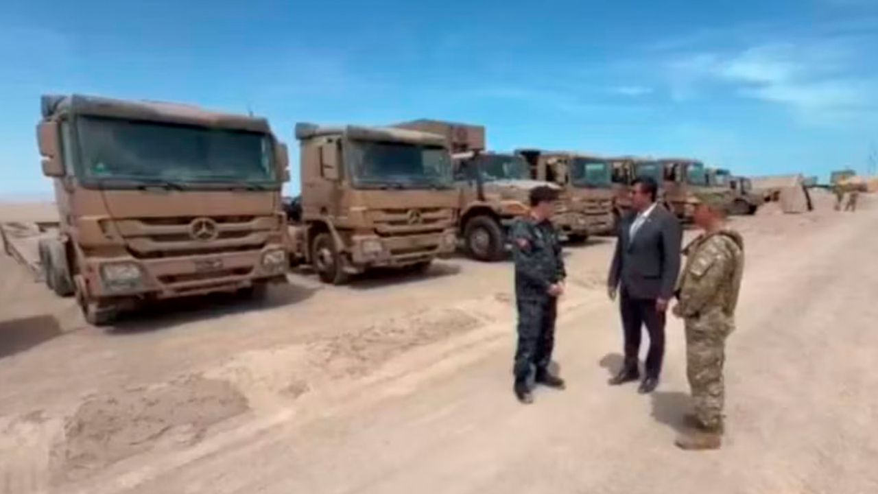 Chile instala maquinaria para “escudo fronterizo”