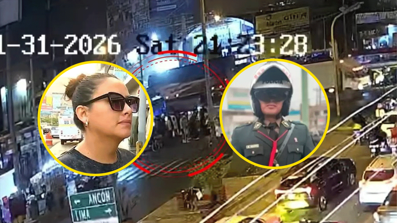 Policía permanece en unidad de cuidados intensivos luego de violento atropello por buses en la Panamericana Norte