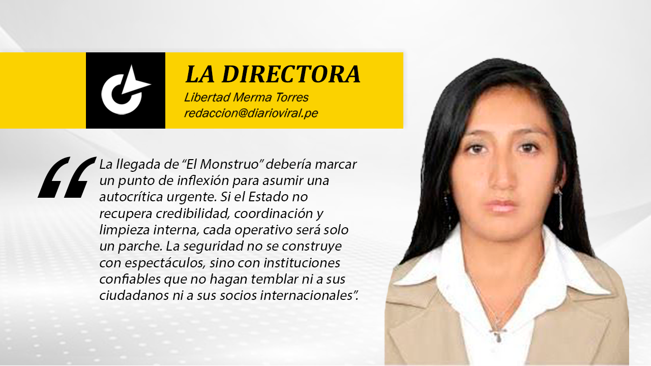 El Monstruo llega en medio de espectáculo de bienvenida