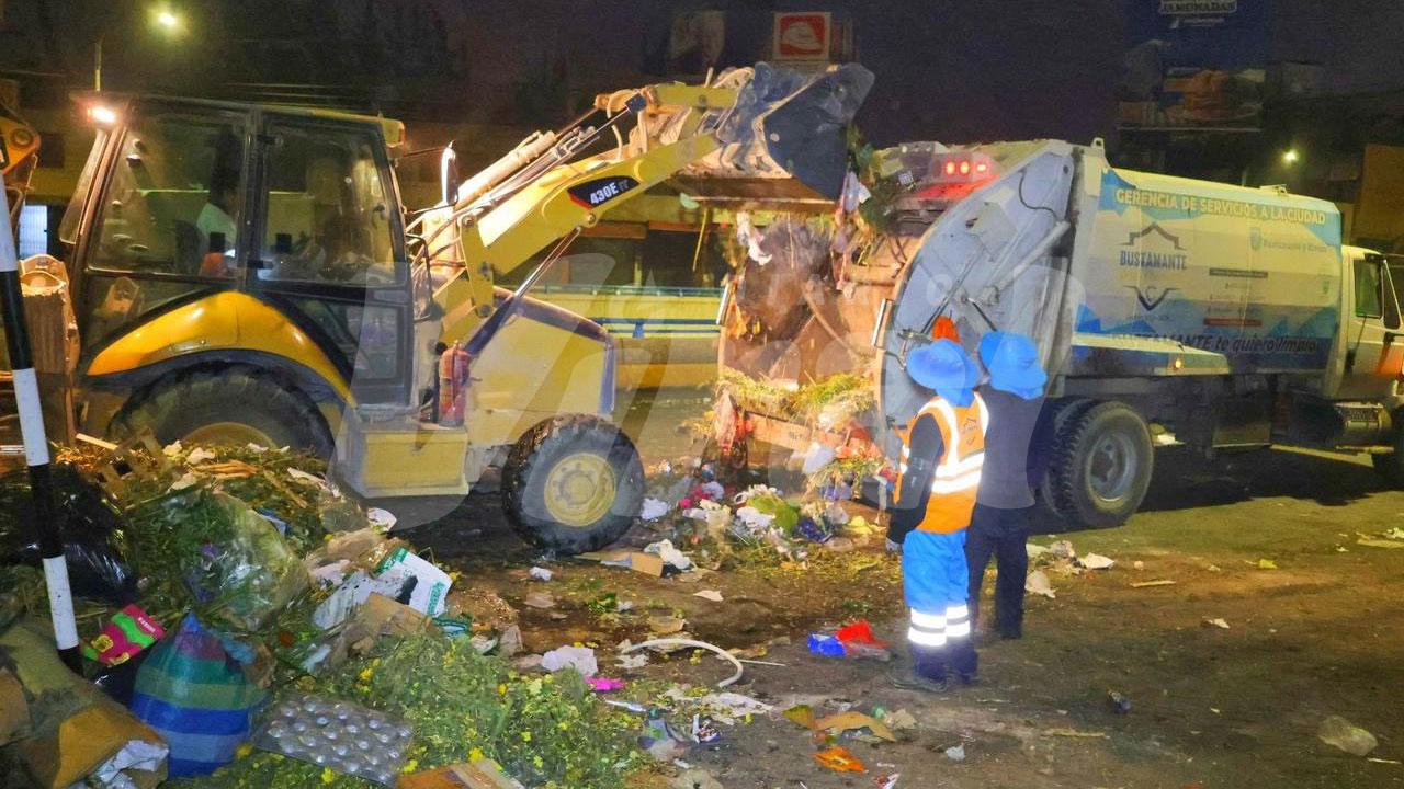 Más de 900 toneladas de basura fueron recolectadas en Bustamante
