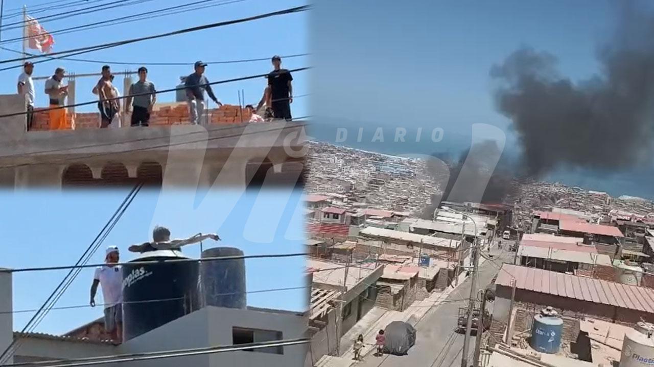 Vecinos héroes controlan incendio en Mollendo