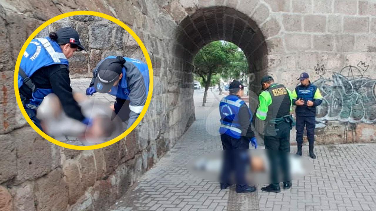 Hallan muerto a varón bajo el puente Bolognesi