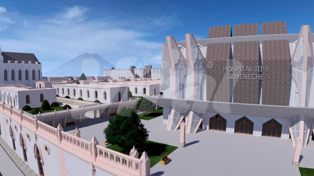 Pronis desembolsó a PMO 5.2 millones de dólares por hospital Goyeneche que no presenta grandes avances