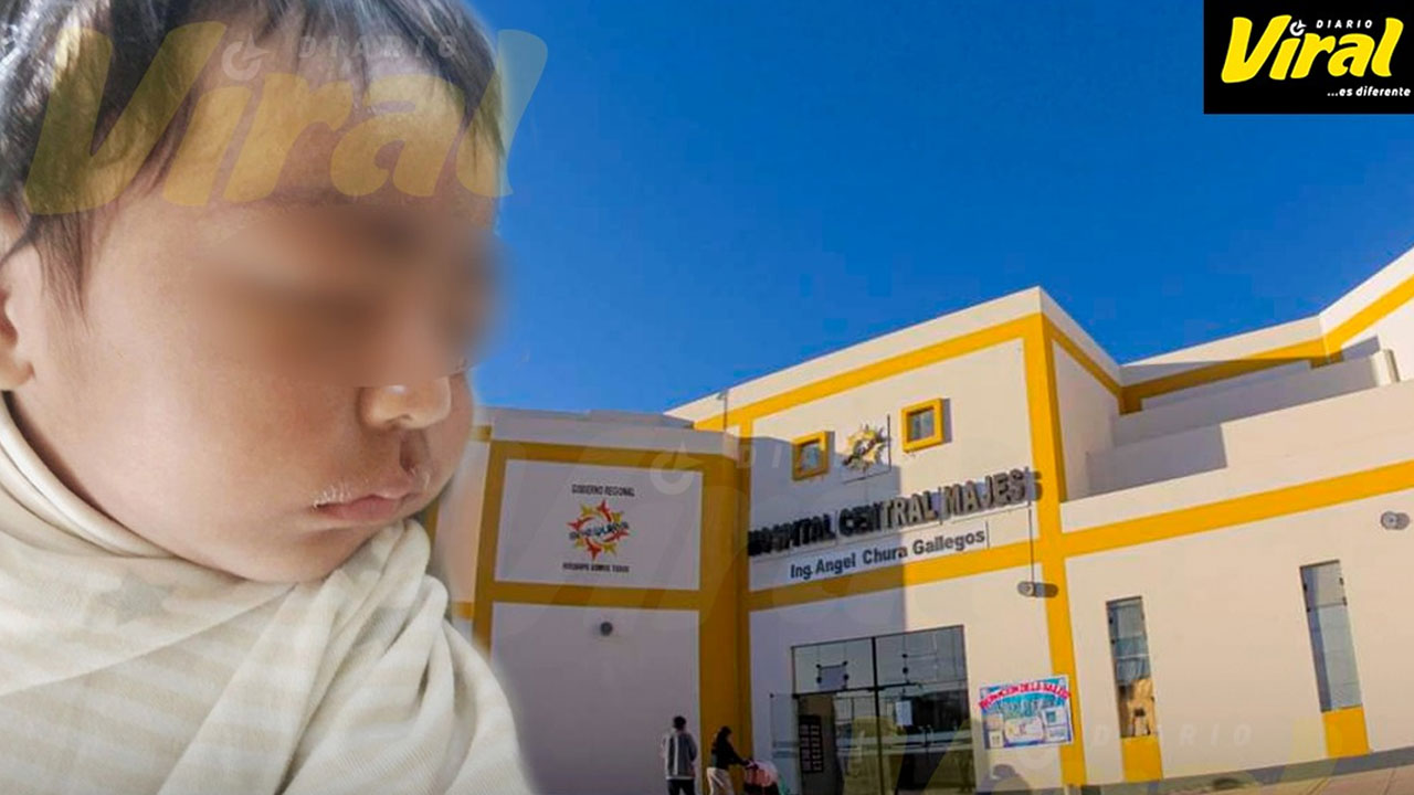 Piden apoyo para bebé grave que no recibió lactancia en Majes
