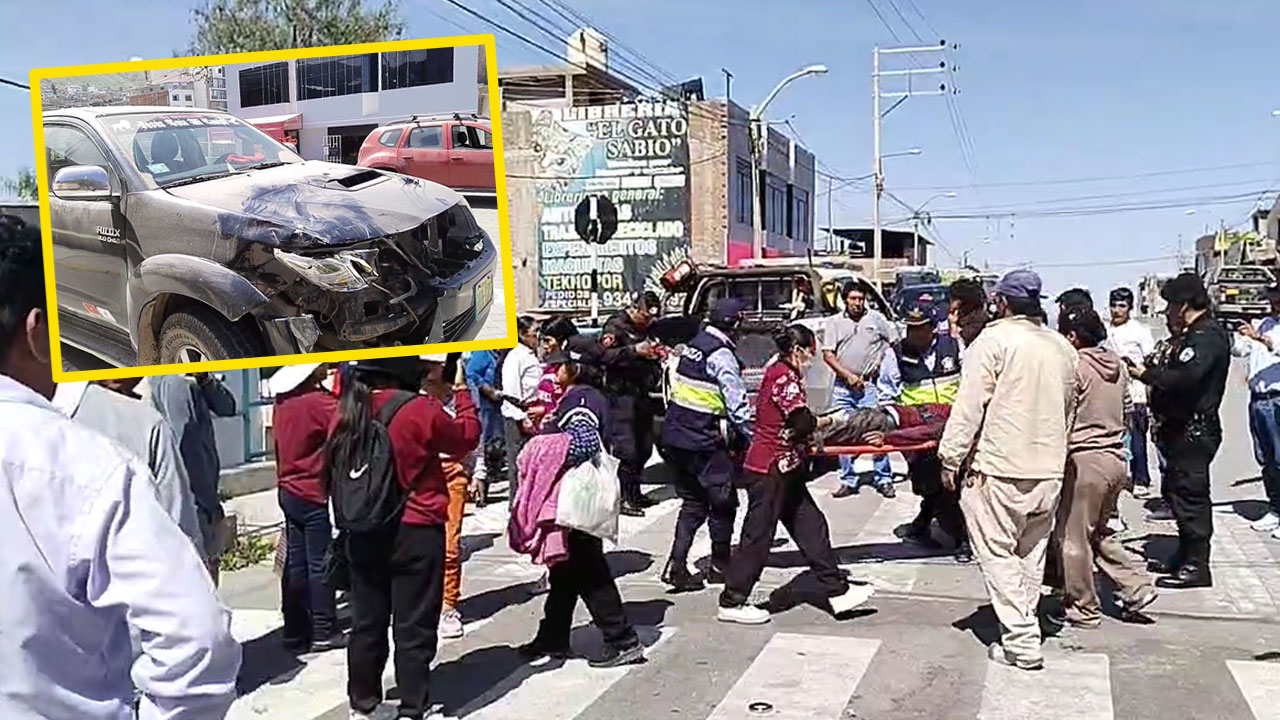 Motociclista grave tras violento choque con camioneta en Yura