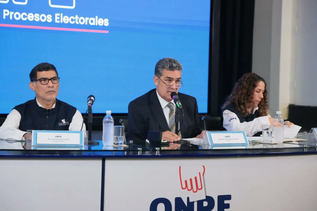 ONPE advierte retiro de personeros en falta