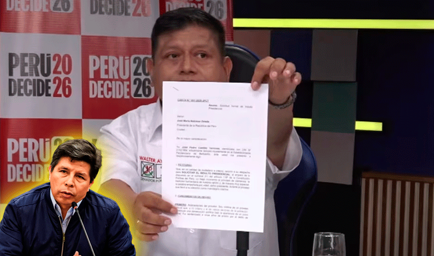 Abogado confirma que Pedro Castillo pedirá indulto, pero Balcázar dice que “no está en agenda”