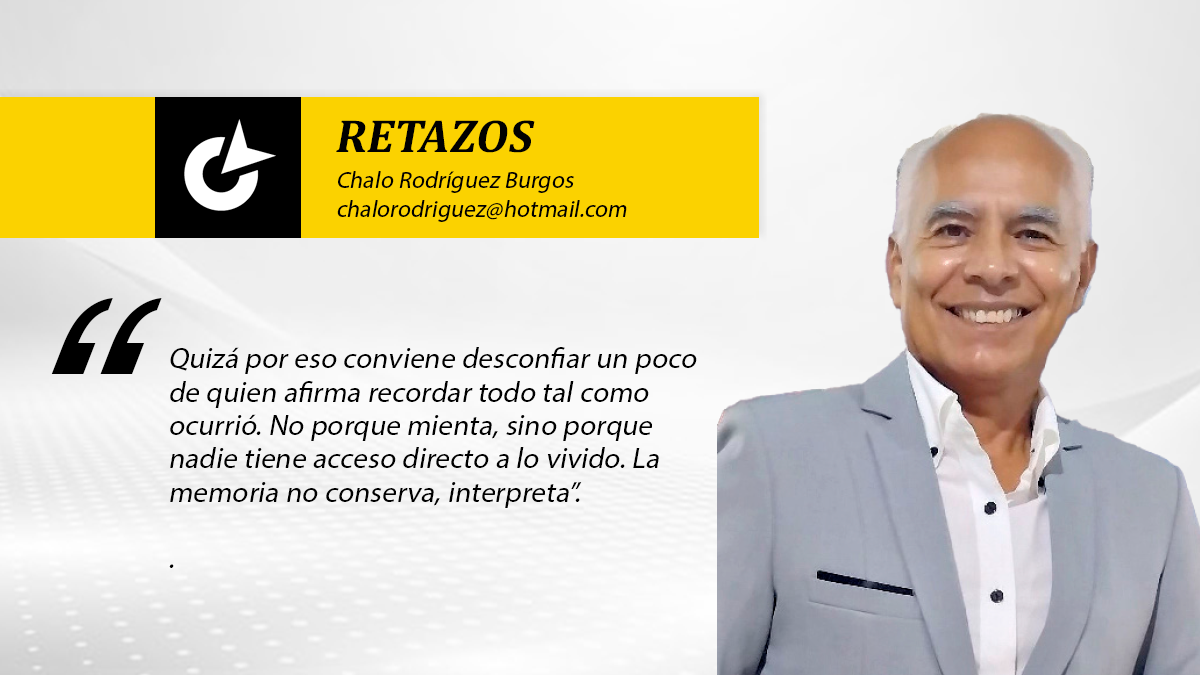 “Memoria: ese relato que nunca termina”