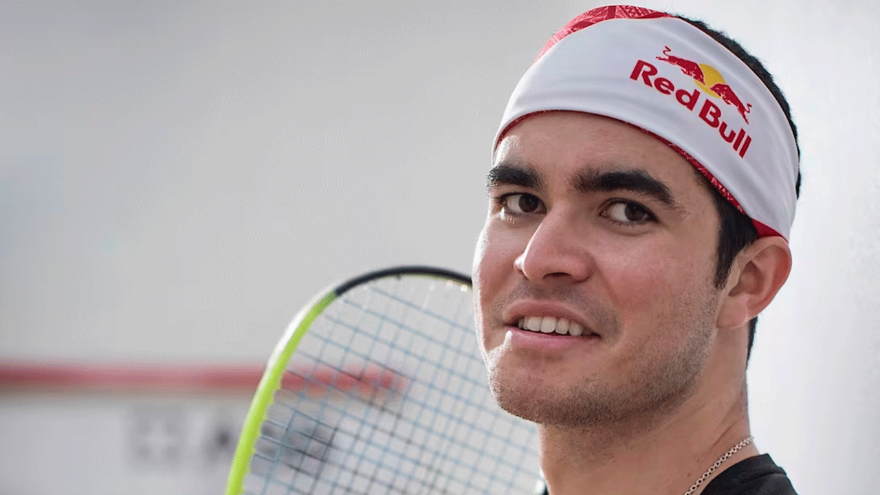 Diego Elías campeón en Egipto tras ganar el Gouna International Squash Open 2026