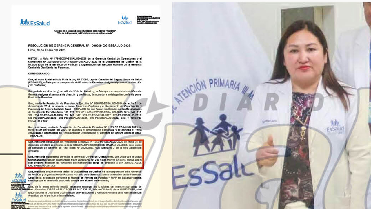 Cambios ante crisis de Essalud Arequipa